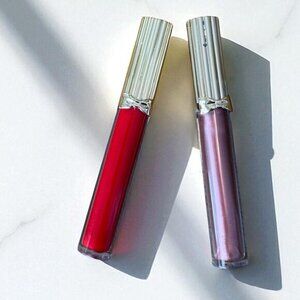 Estee Lauder Pure Color Envy Sculpting Lip Gloss 115 Flash Fire &107 Tender Trap